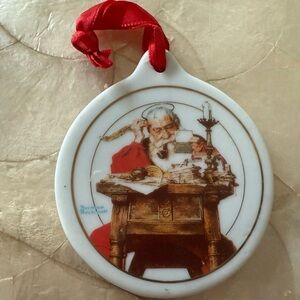Set Of 2 Vintage Collectible Xmas Ornament (1996 JCPenny) New
